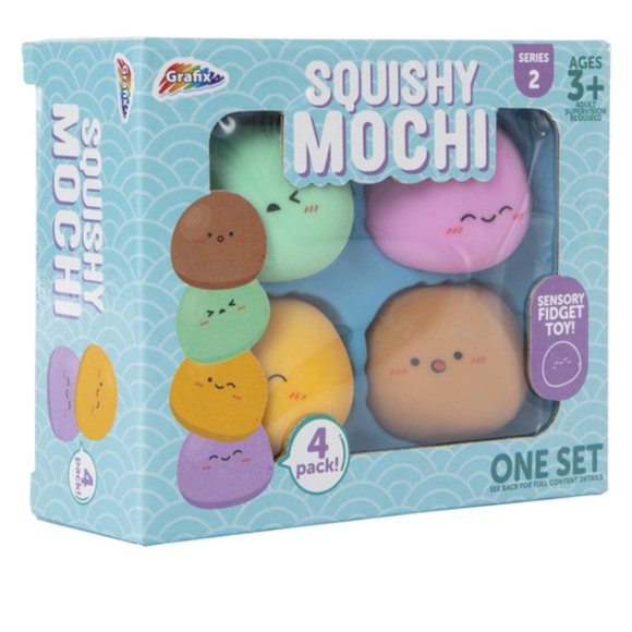 Other - squishy mochi fidget toys 4-count